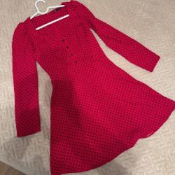 Красное платье ZARA - фото 6