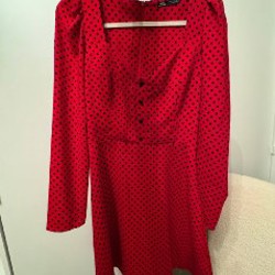 Красное платье ZARA - фото 7