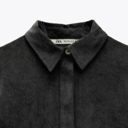 Вельветовая рубашка Zara - фото 2