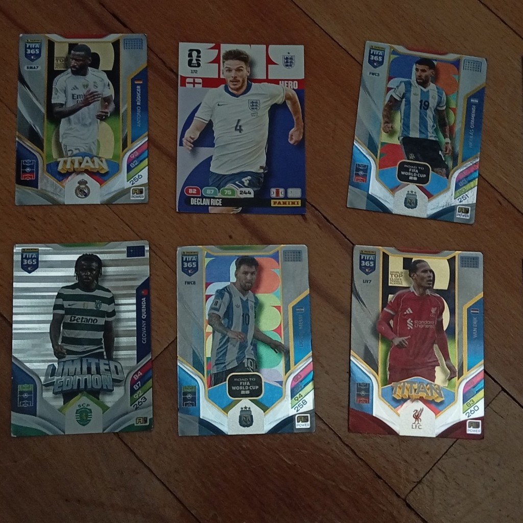 Лот карт Panini