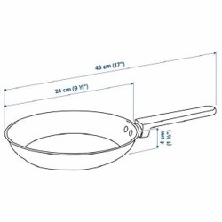Комплект сковородок IKEA MIDDAGSMAT - фото 3