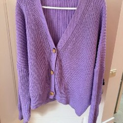 Кардиган сиреневый - фото 10