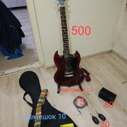 Гитара Epiphone SG - фото 2