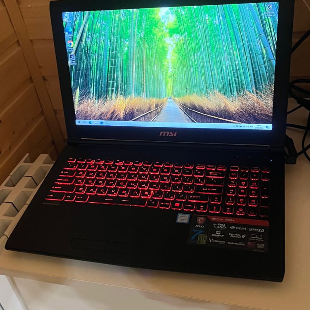 Игровой ноутбук MSI G62