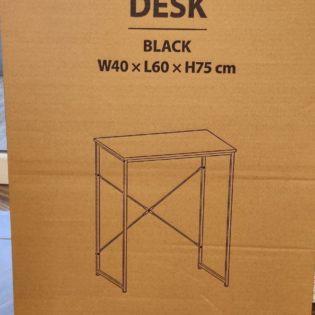 Стол Desk ASTRUP 40x60 black