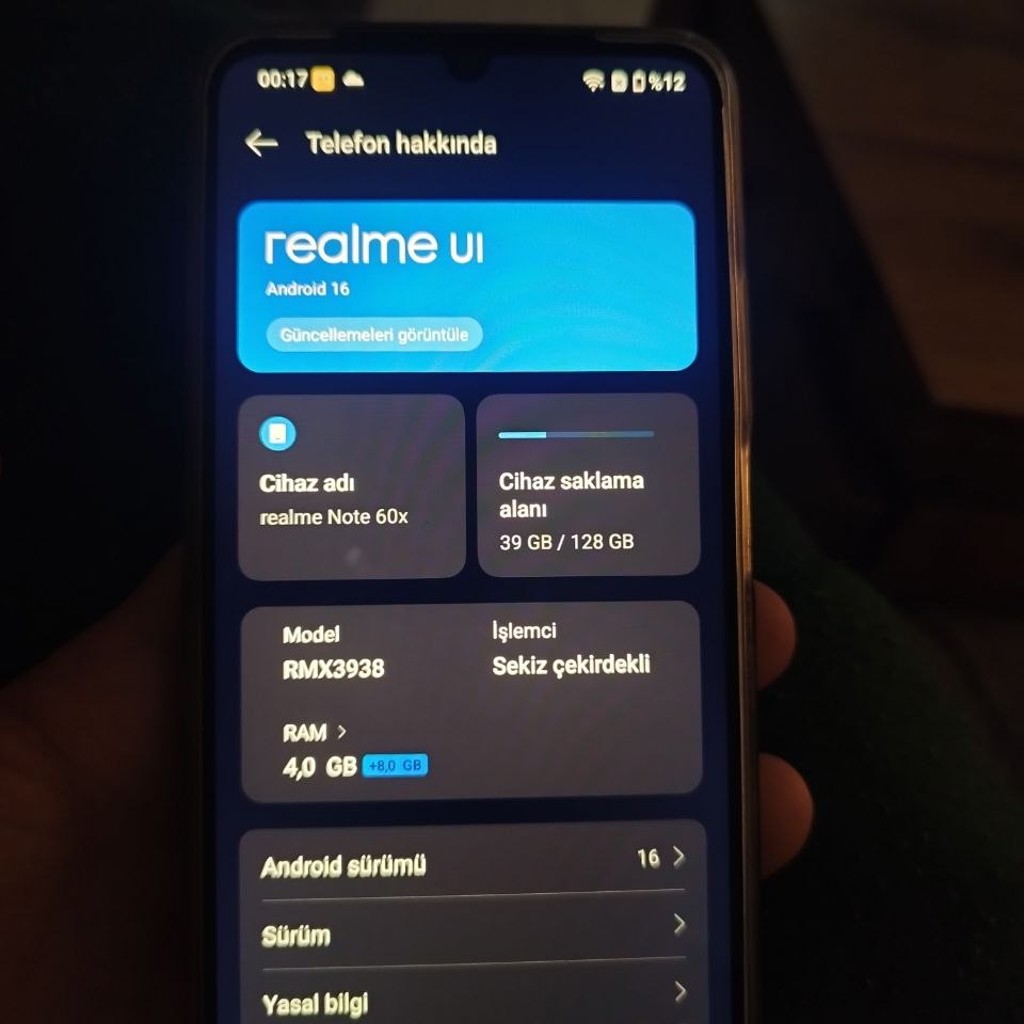 Realme Note 60x