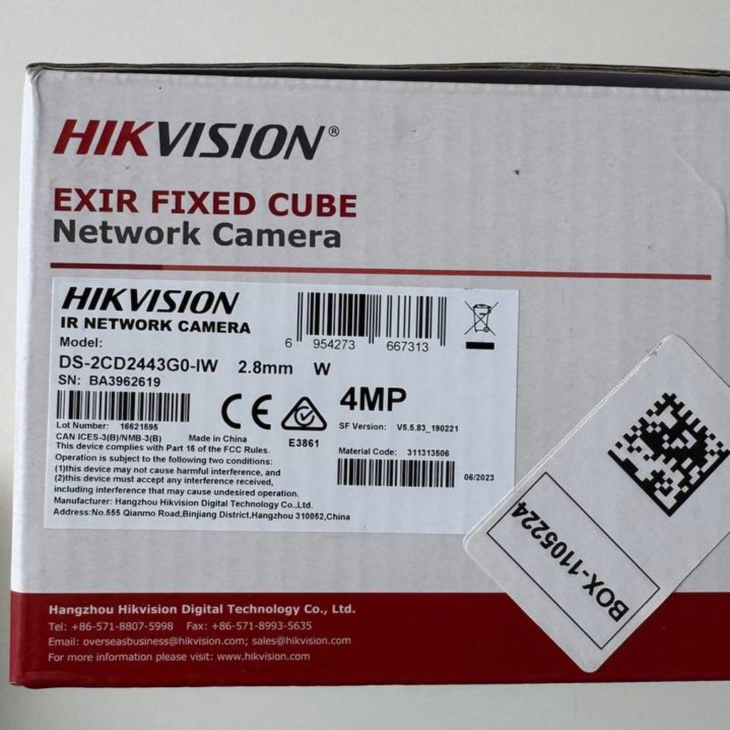 Камера видеонаблюдения Hikvision DS-2CD2443G0-IW