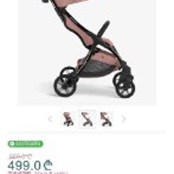 Детская коляска KikkaBoo Cloe Pink 2023 - фото 2