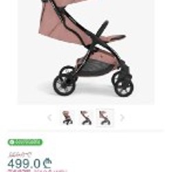 Детская коляска KikkaBoo Cloe Pink 2023 - фото 3