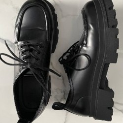 Chunky Moc Toe Shoes - фото 4