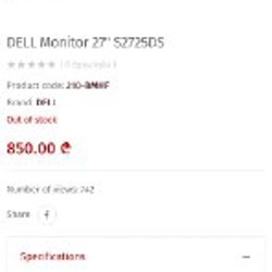 Монитор 27' Dell S2725DS - фото 4