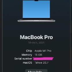 Macbook M1 Pro 14 - фото 3