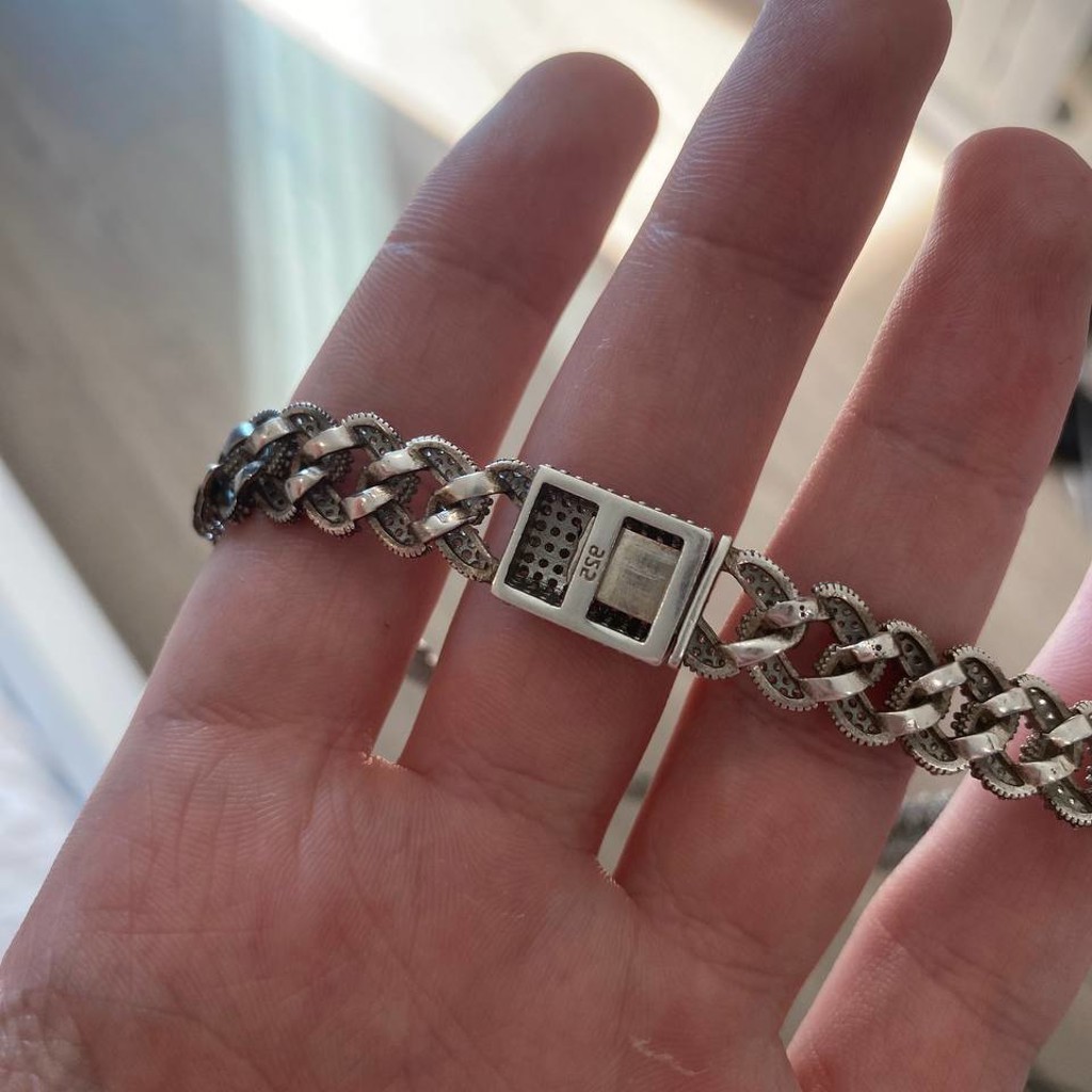 Цепь Cuban Link Ice Out