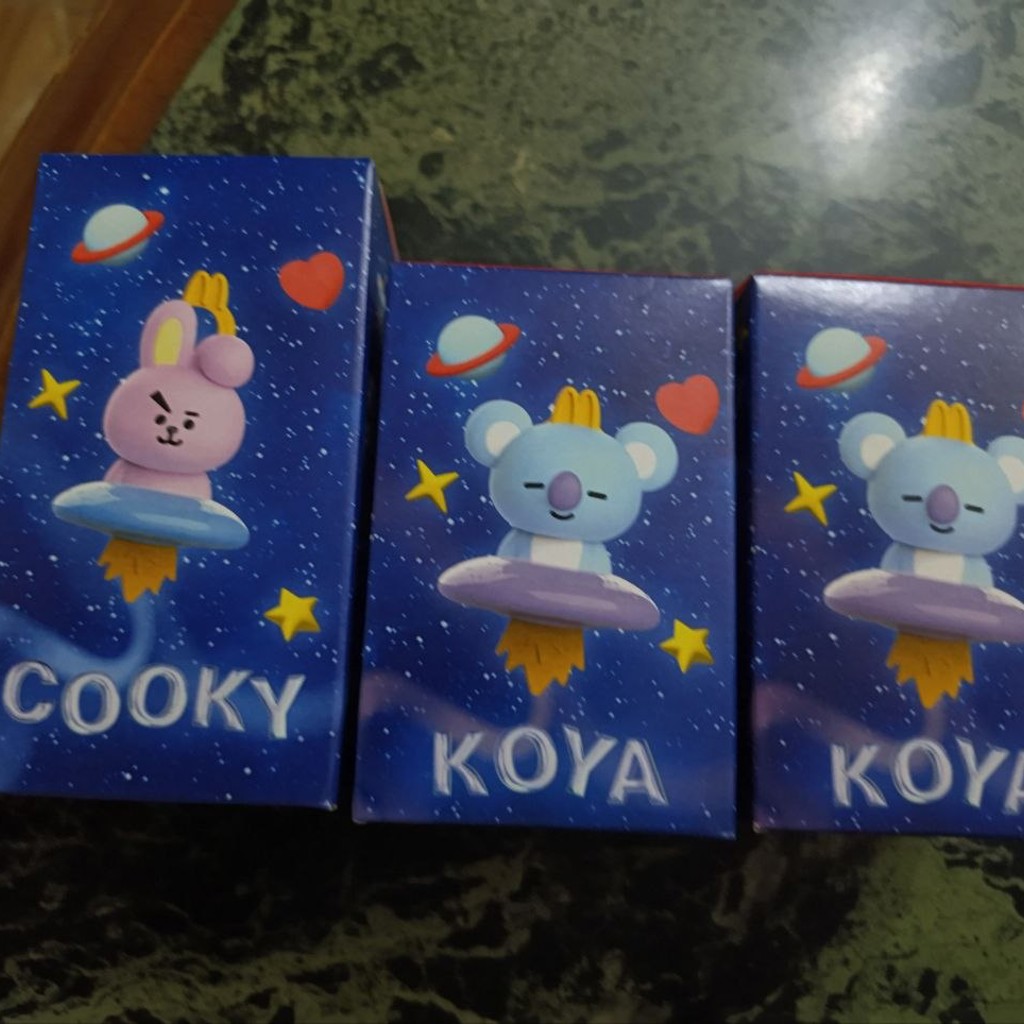 Фигурки BTS из Макдональдса