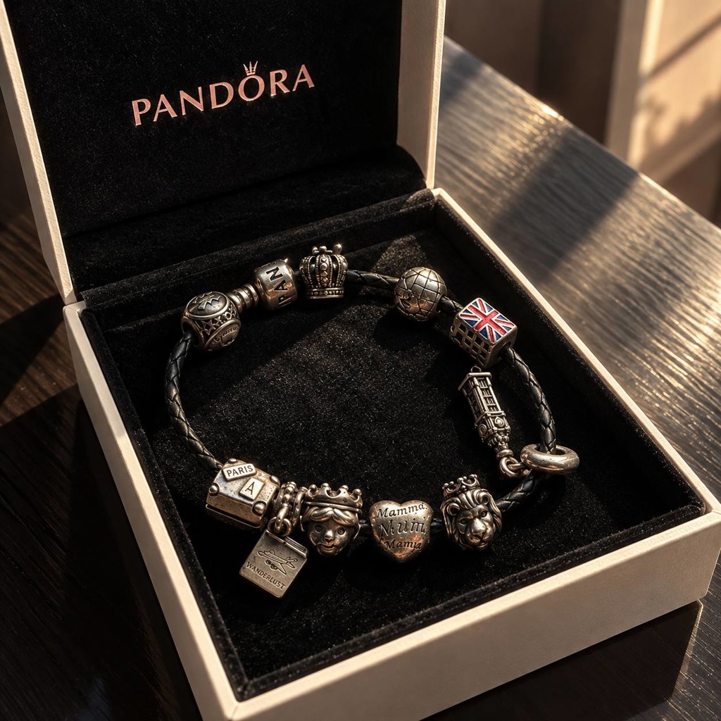 Браслет Pandora с шармами