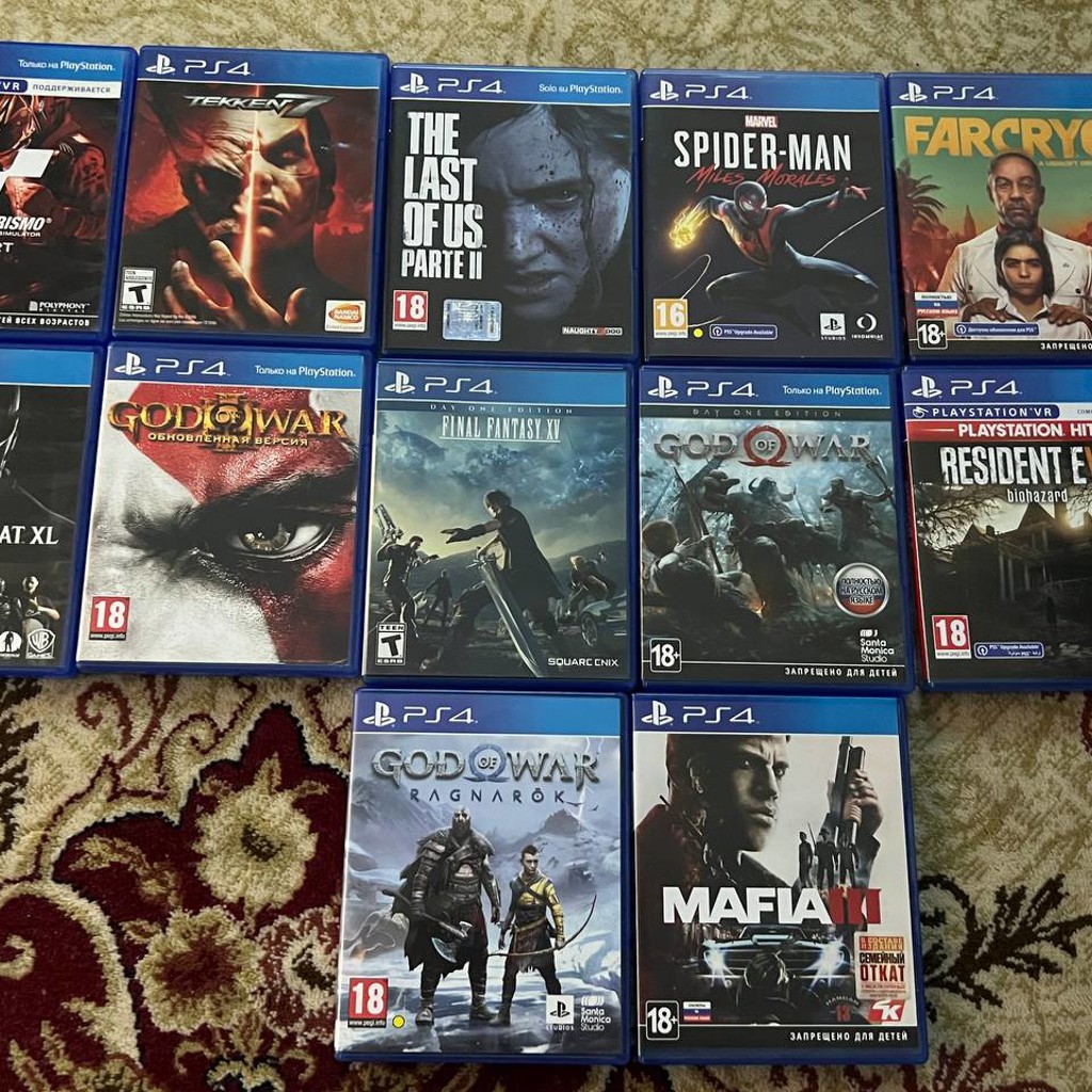 Игры на дисках для PlayStation 4