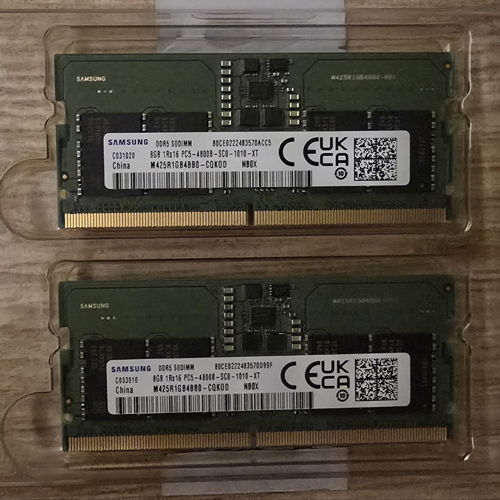 Оперативная память Samsung DDR5 SODIMM 16GB