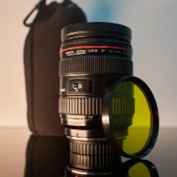 Жёлтый светофильтр 77 мм - фото 2