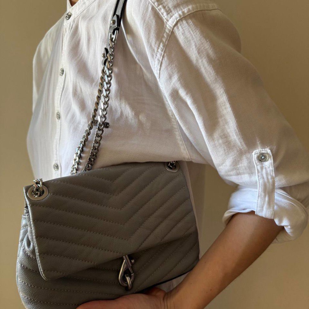 Сумка REBECCA MINKOFF Edie Grey