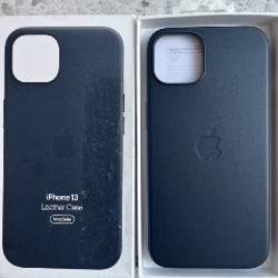 Кожаный чехол на iPhone 13 - фото 1