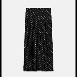 Юбка сатиновая ZARA - фото 2