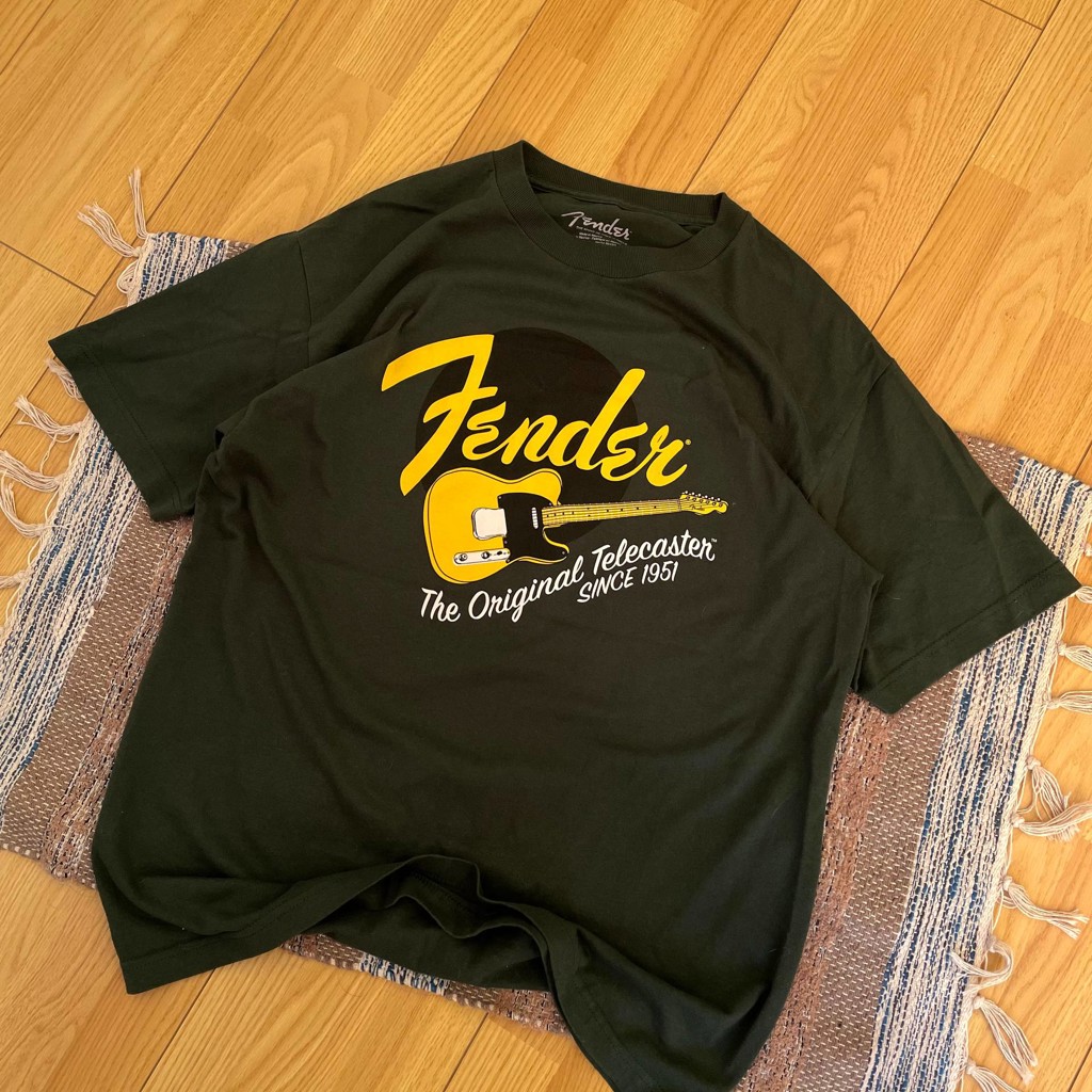 Винтажная футболка Fender
