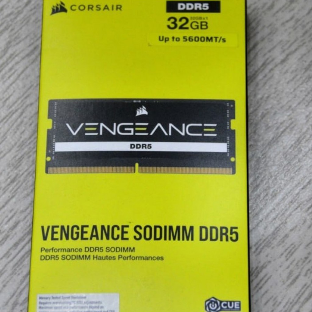 Память CORSAIR Vengeance SODIMM DDR5