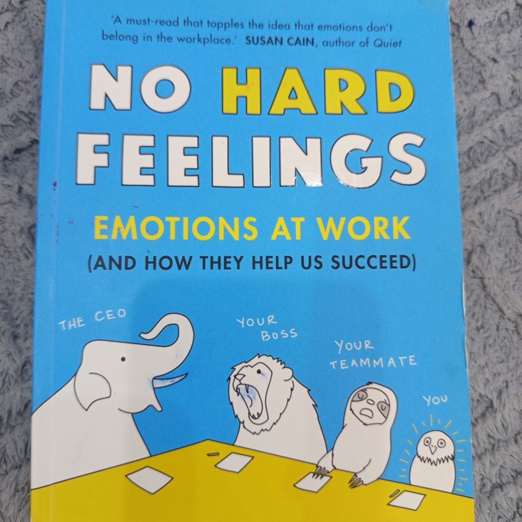 Книга No hard feelings emotions at work