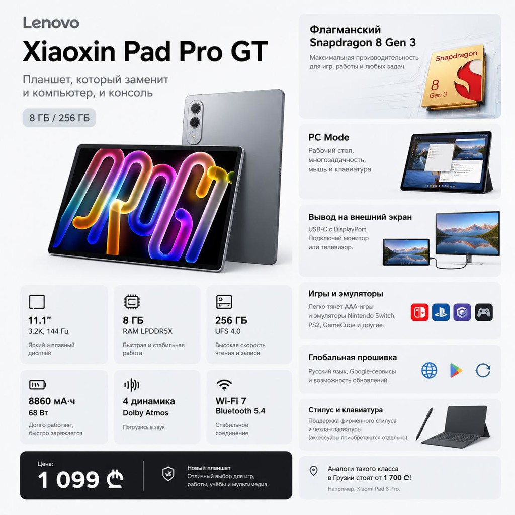 Lenovo Xiaoxin Pad Pro GT