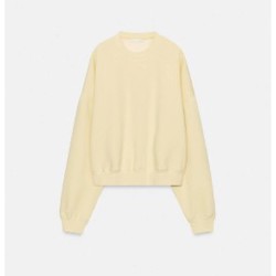 Толстовка Zara basic желтая - фото 2