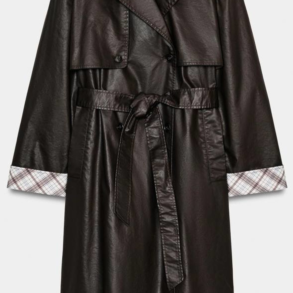 Длинный тренч Zara