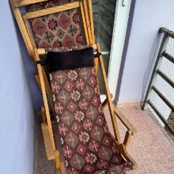 Шезлонг деревянный - фото 3