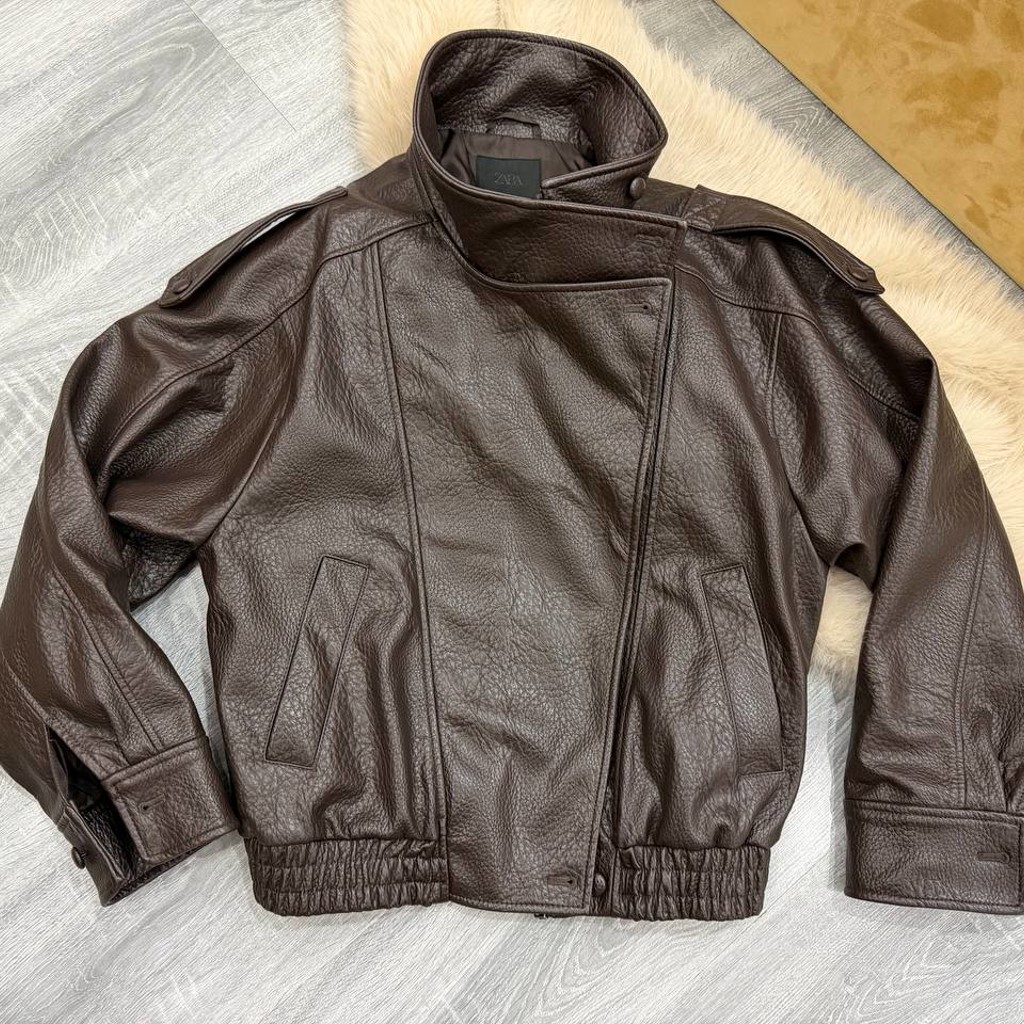 Косуха кожанка Zara