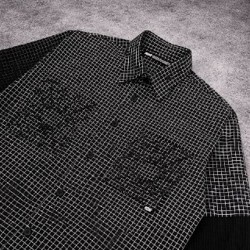 SHELTER DOUBLE LAYER OXFORD SHIRT - фото 2