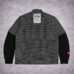 SHELTER DOUBLE LAYER OXFORD SHIRT - фото 4