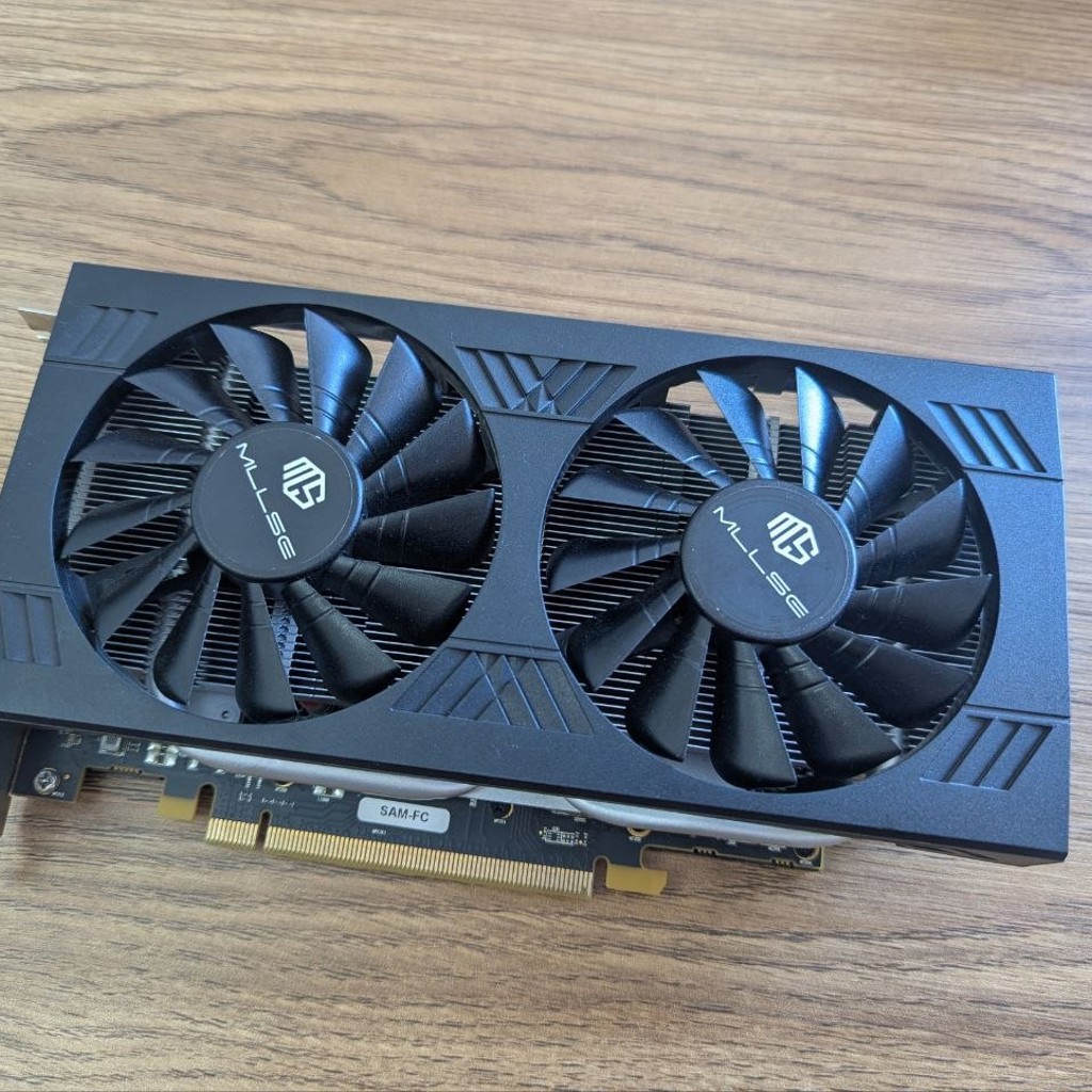 Видеокарта MLLSE AMD RX 580 8 ГБ