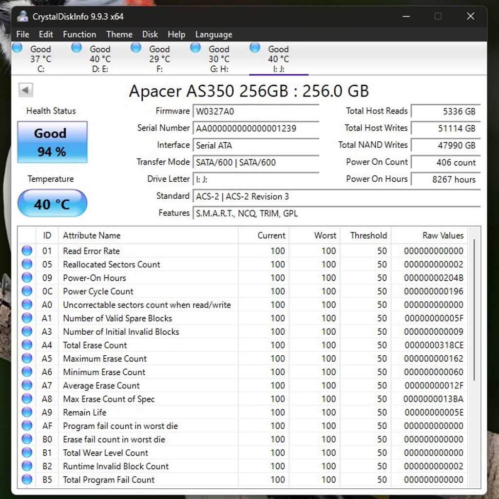 SSD Apacer AS340 #1