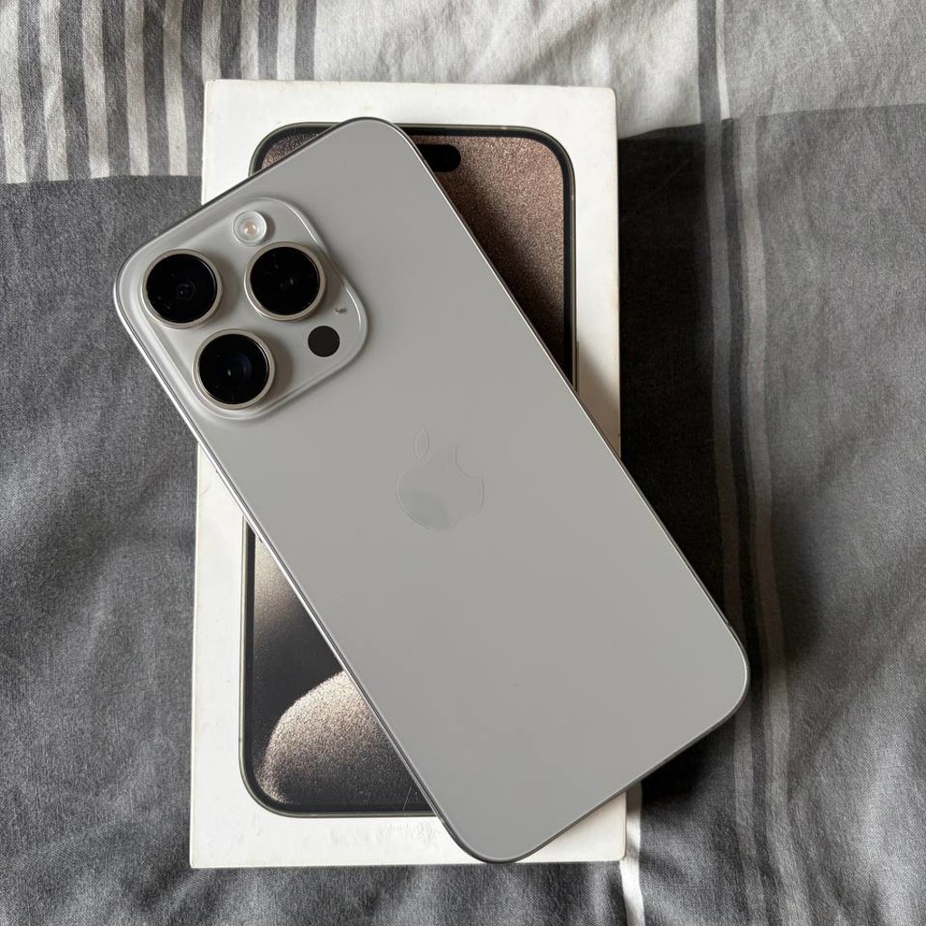 IPhone 15 Pro Natural Titanium