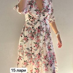 Платье с цветами - фото 8