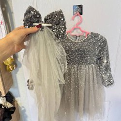 Новогоднее платье для девочки - фото 3