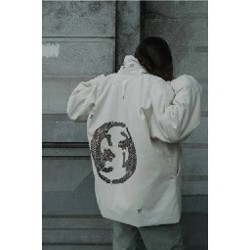 Дизайнерская куртка-кимоно - фото 3