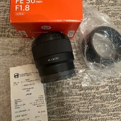Объектив Sony fe 50 f1.8 - фото 1