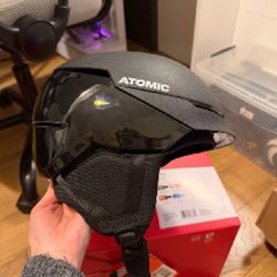 Горнолыжный шлем Atomic Nomad Black - фото 2