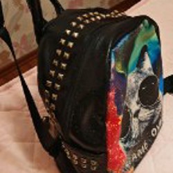 Рюкзак винтажный кот - фото 5