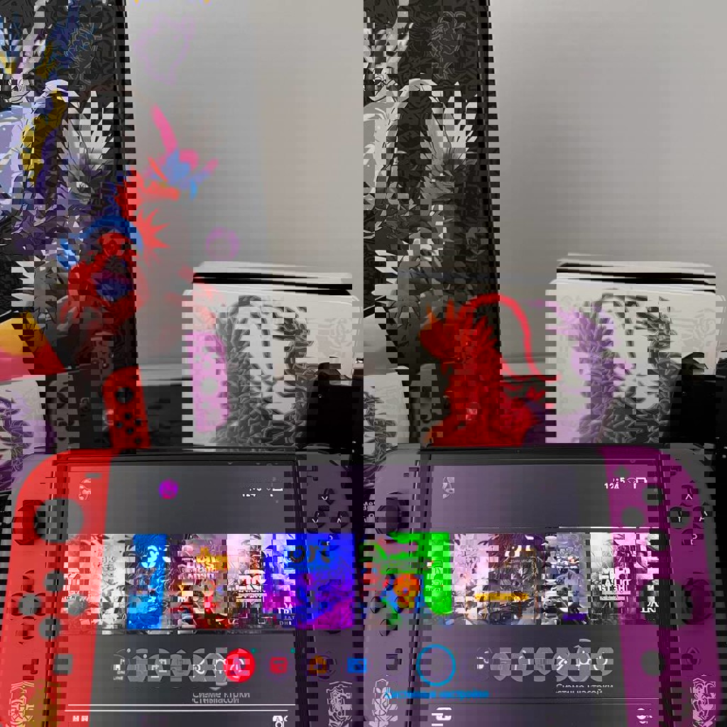 Nintendo Switch OLED Scarlet & Violet Edition