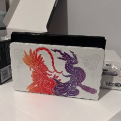 Nintendo Switch OLED Scarlet & Violet Edition - фото 3