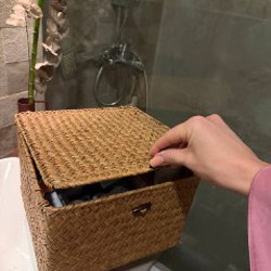 Большая корзинка с крышкой - фото 2