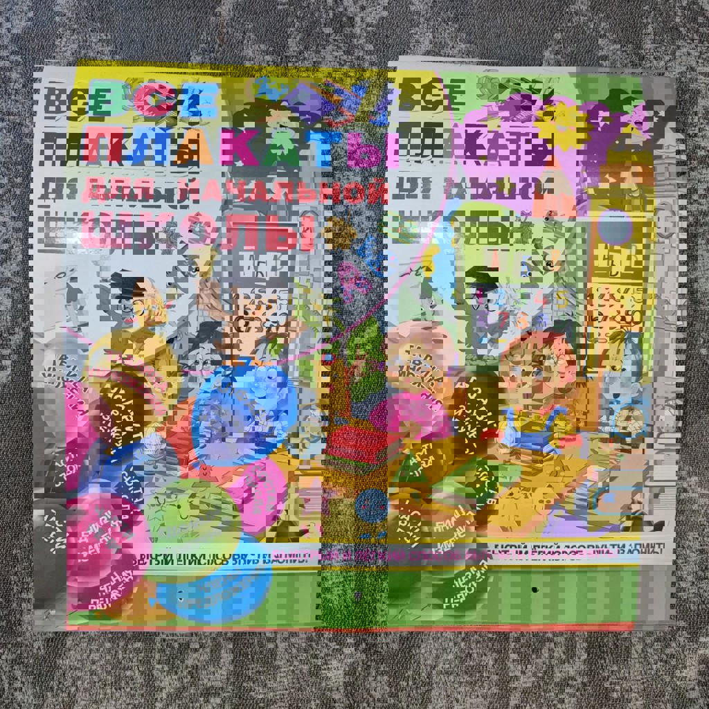 Обучающие плакаты для начальной школы