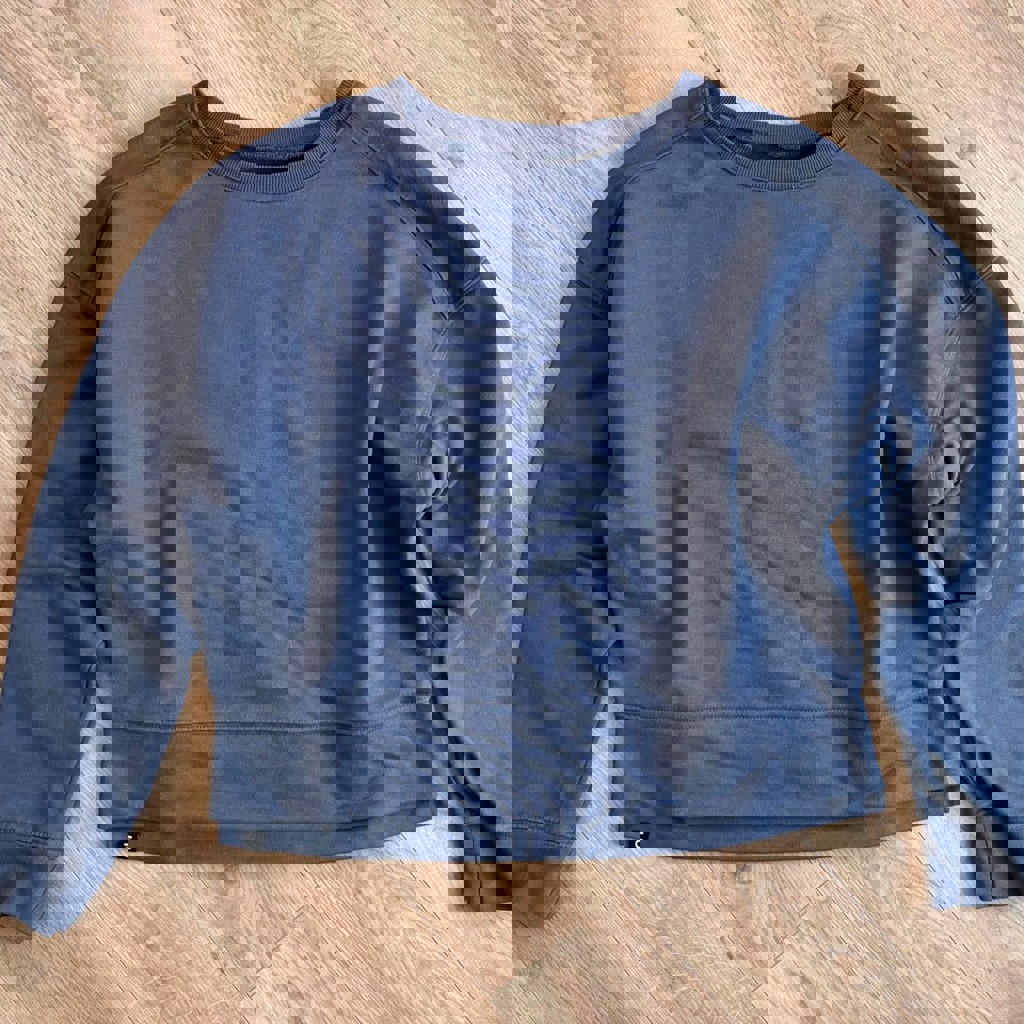 Графитовый оверсайз свитшот