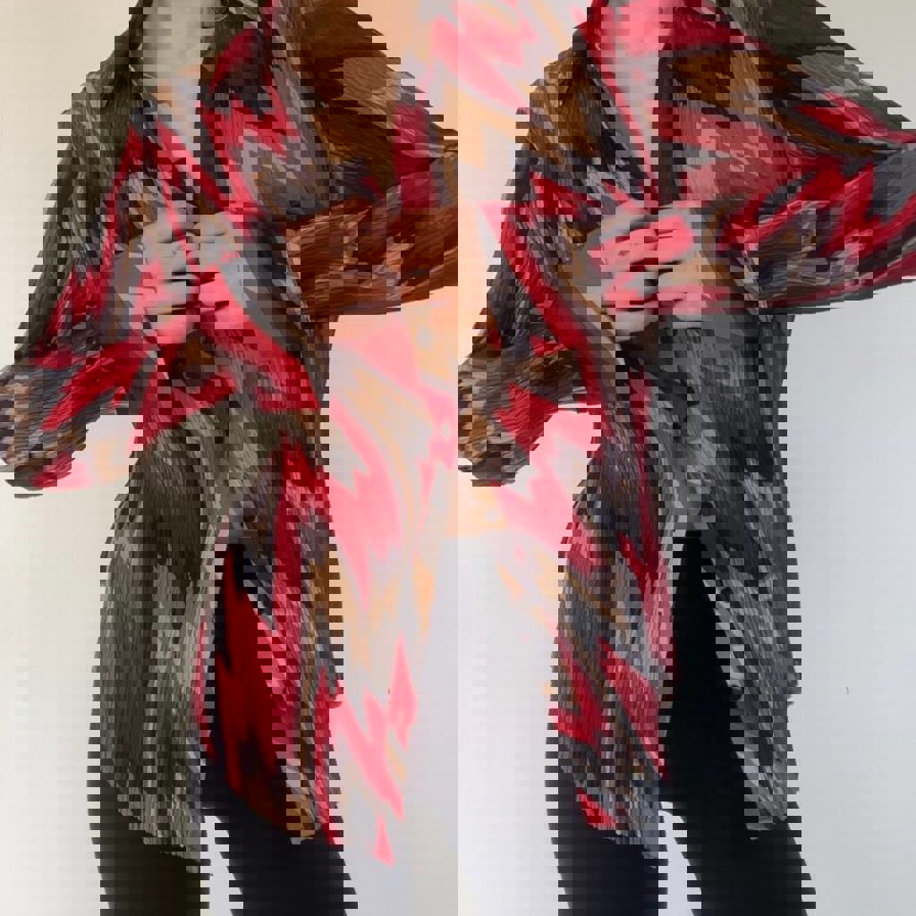 Гафрированная рубашка